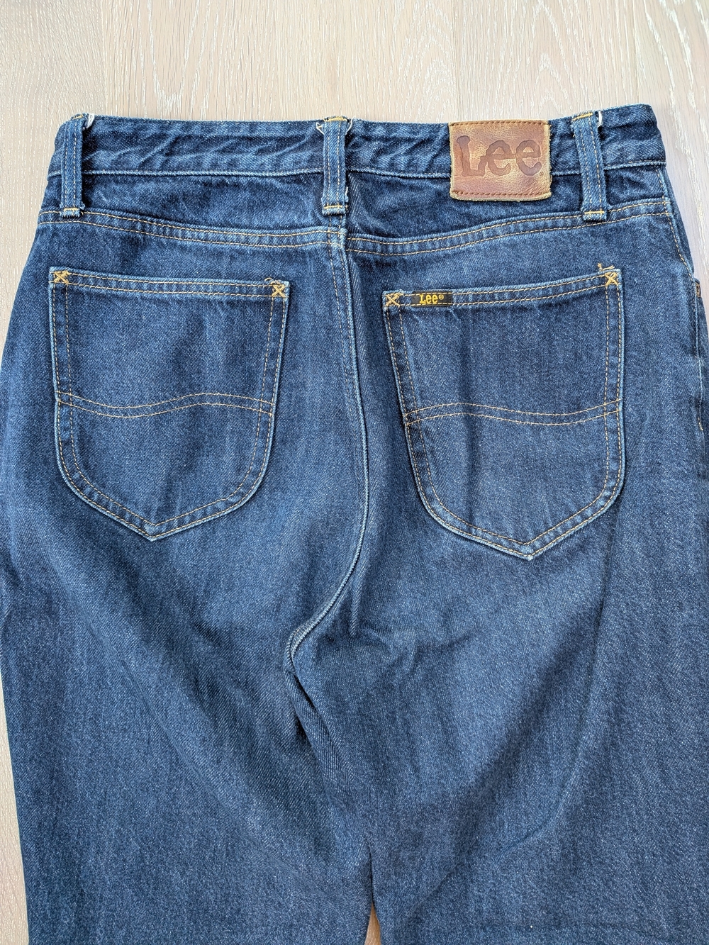 Lee Relaxed Fit Indigo Denim Jeans